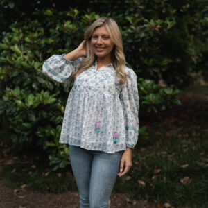 Soft Lavender Vine Top