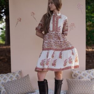 Gulmohar Garden Tier Dress