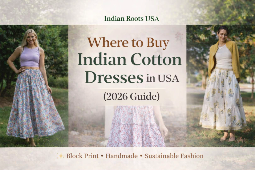 Indian cotton dresses in USA